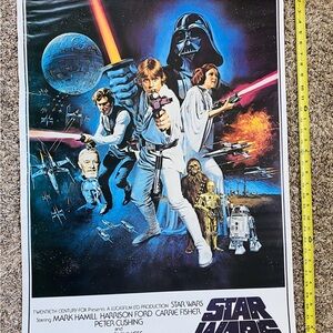 Star Wars Vintage Movie Poster -